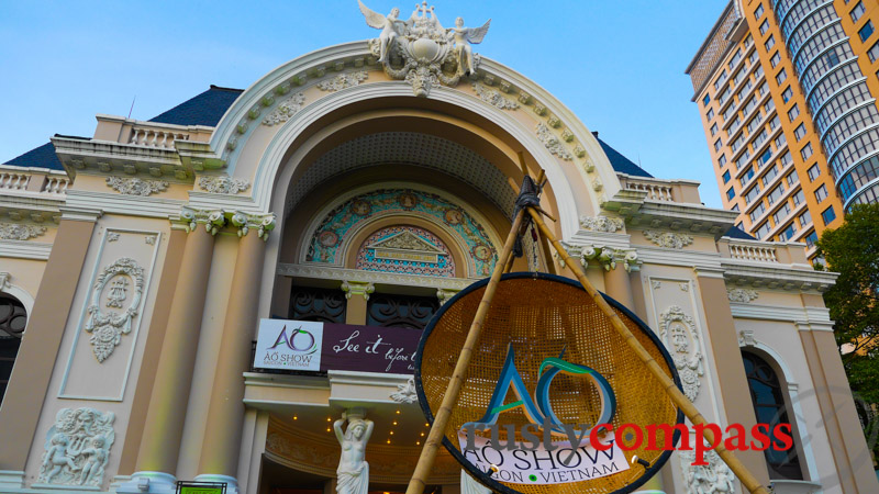 Saigon's historic Opera House.